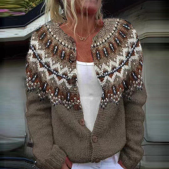 Adeline | Cardigan Vintage Islandais