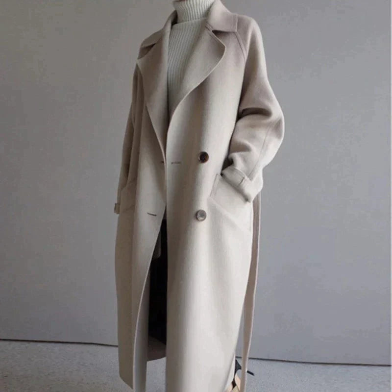 Sarah™ | Manteau Long en Laine