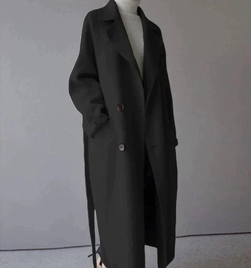 Sarah™ - Manteau Long en Laine