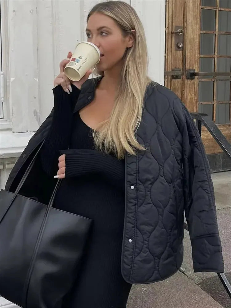 CAROLA | Veste d'Hiver Décontractée pour Femmes