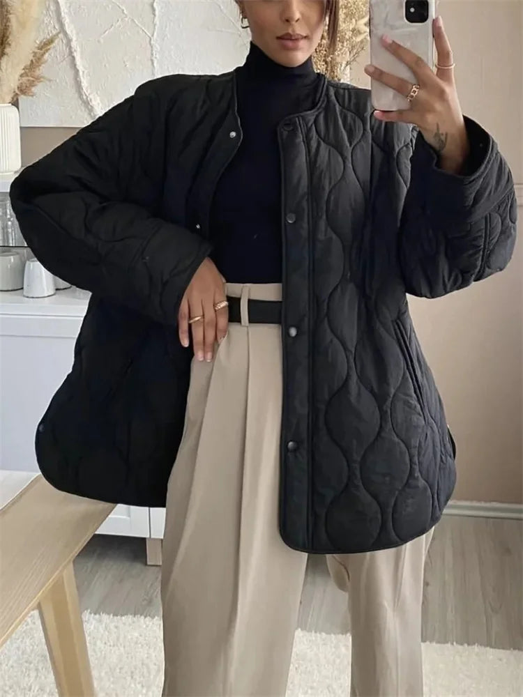 CAROLA | Veste d'Hiver Décontractée pour Femmes