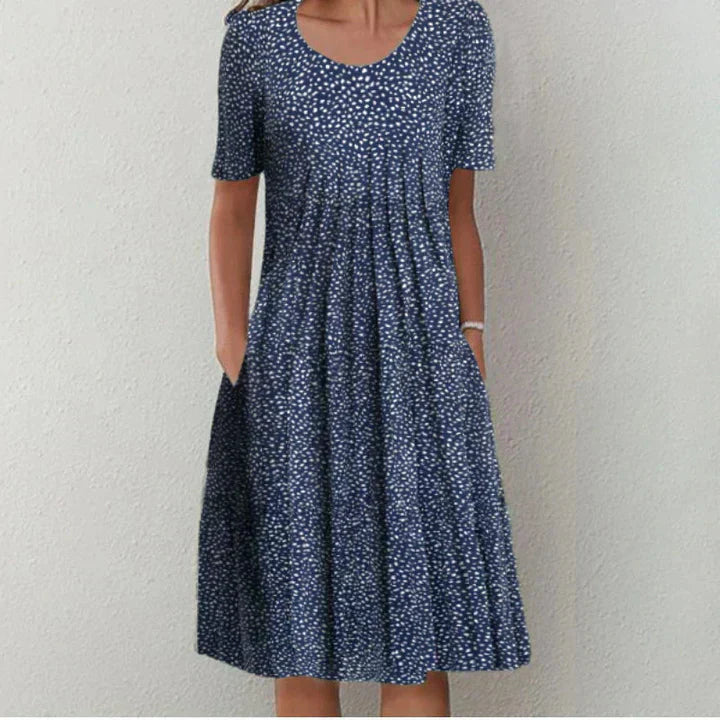 Valériane - Robe élégante en coton