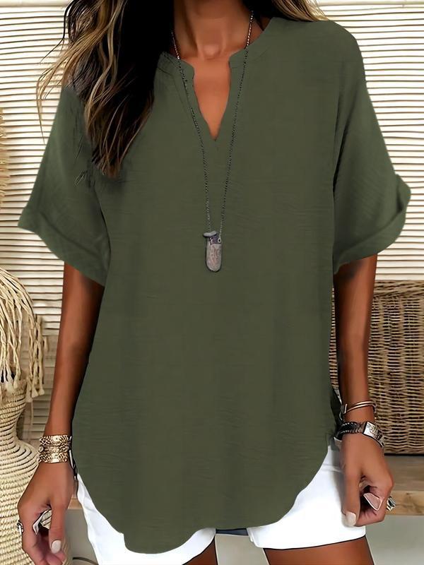 Blouse Xalina avec décolleté en V