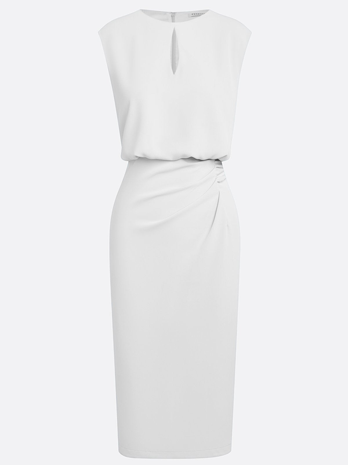María - Robe midi de créateur