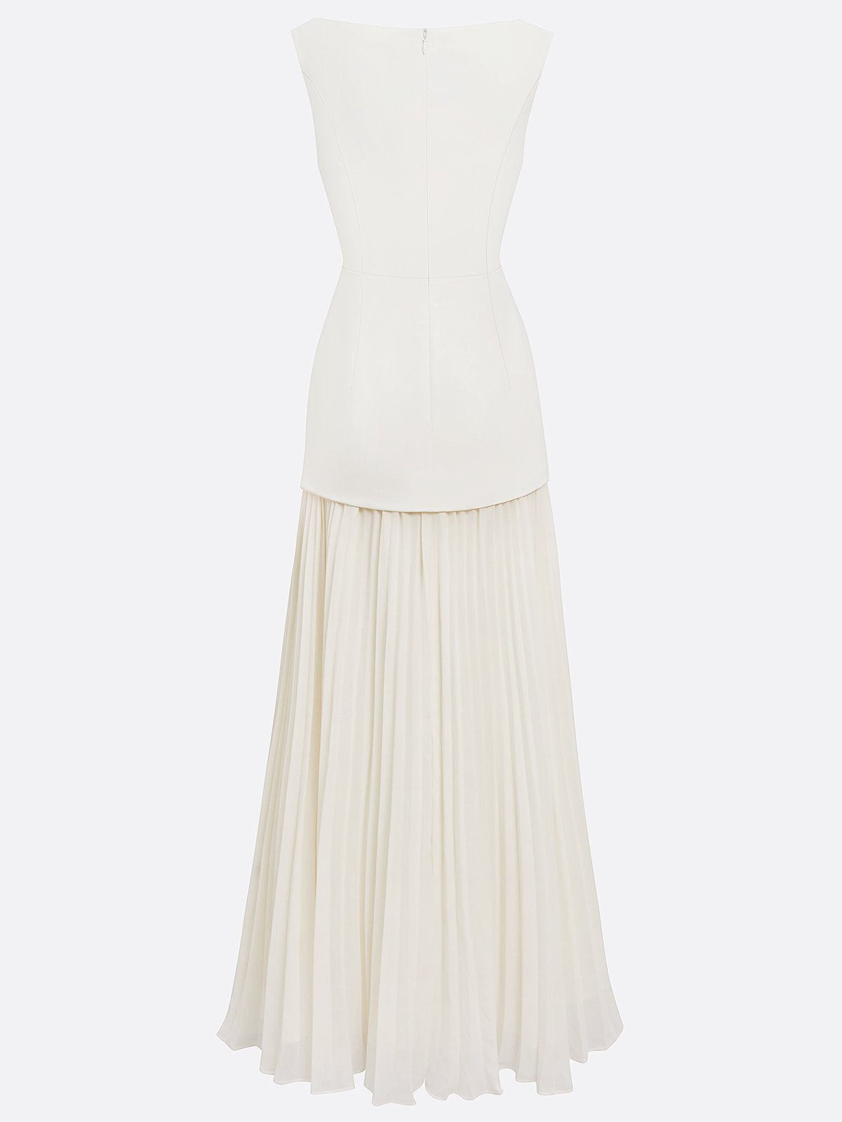 Micaela - Robe longue plissée de design