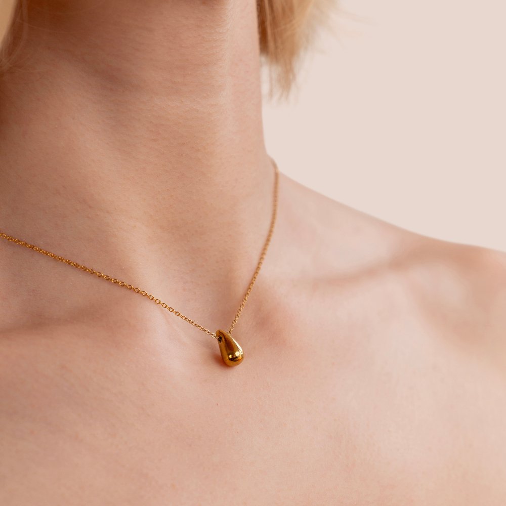 Collier Goutte d'Or Amara
