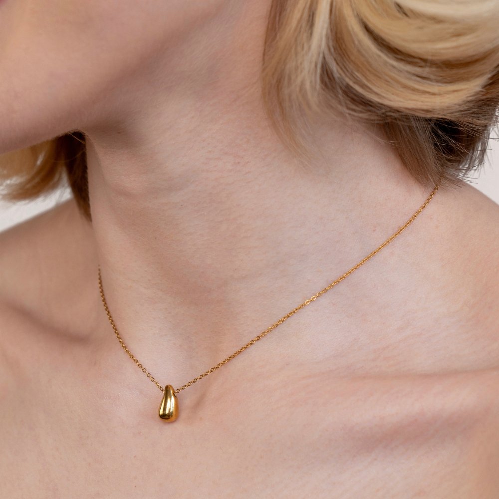 Collier Goutte d'Or Amara