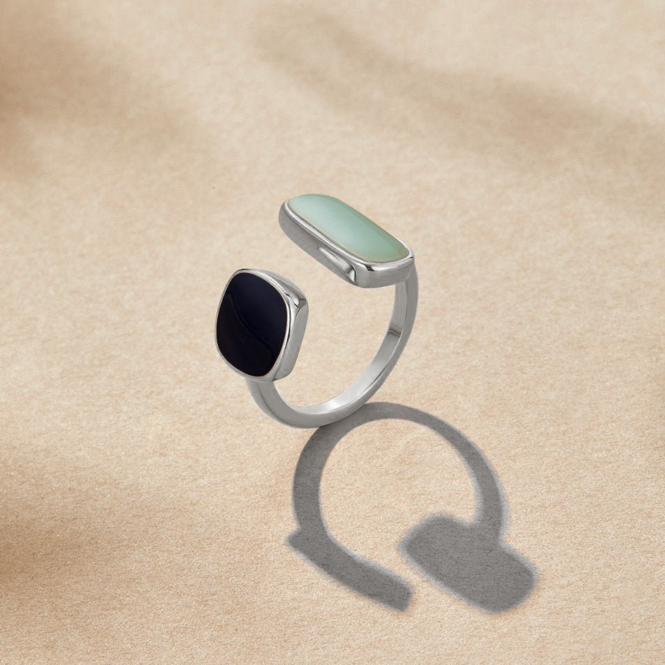 Bague argentée «Confiance»
