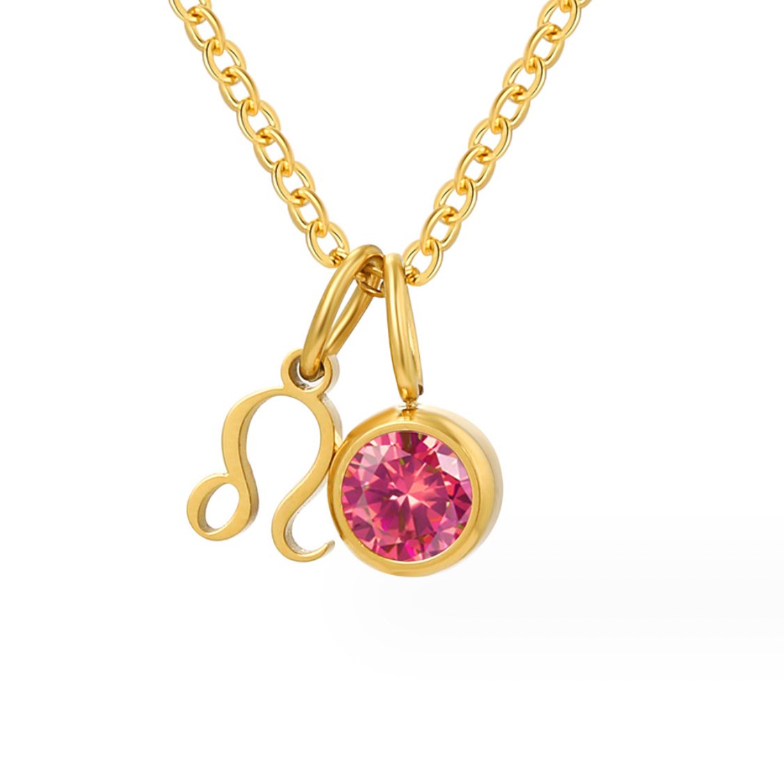 Le collier de pierre de naissance zodiaque