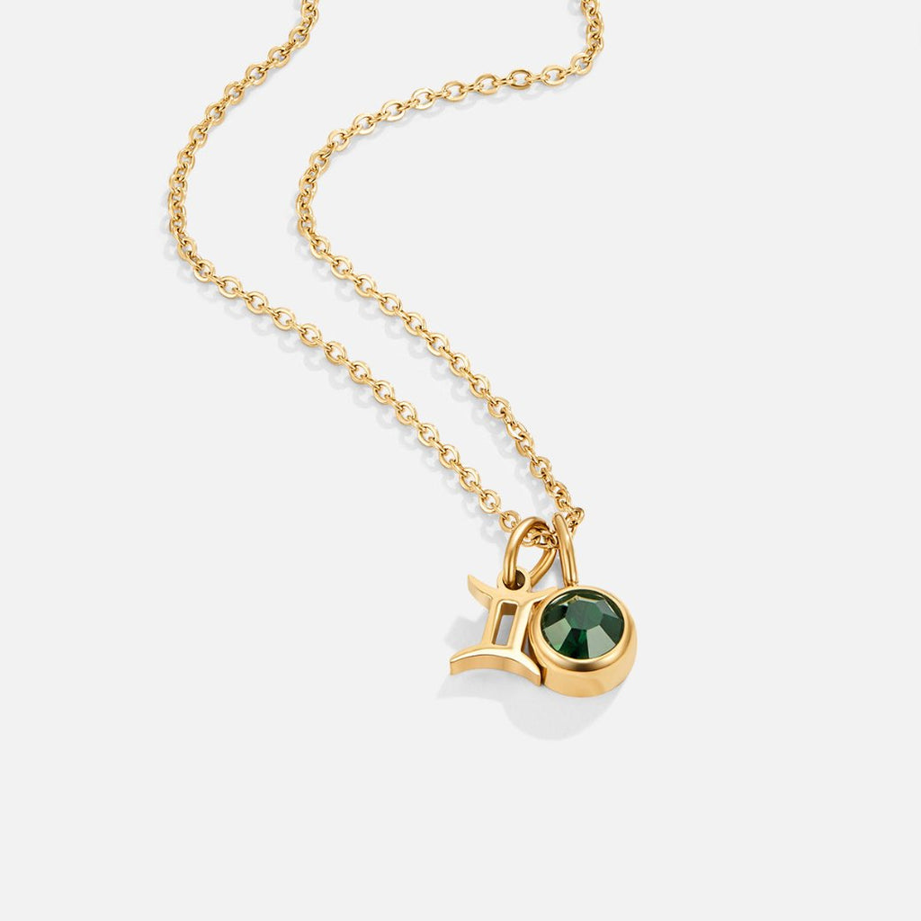 Le collier de pierre de naissance zodiaque