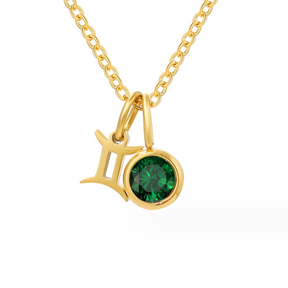 Le collier de pierre de naissance zodiaque
