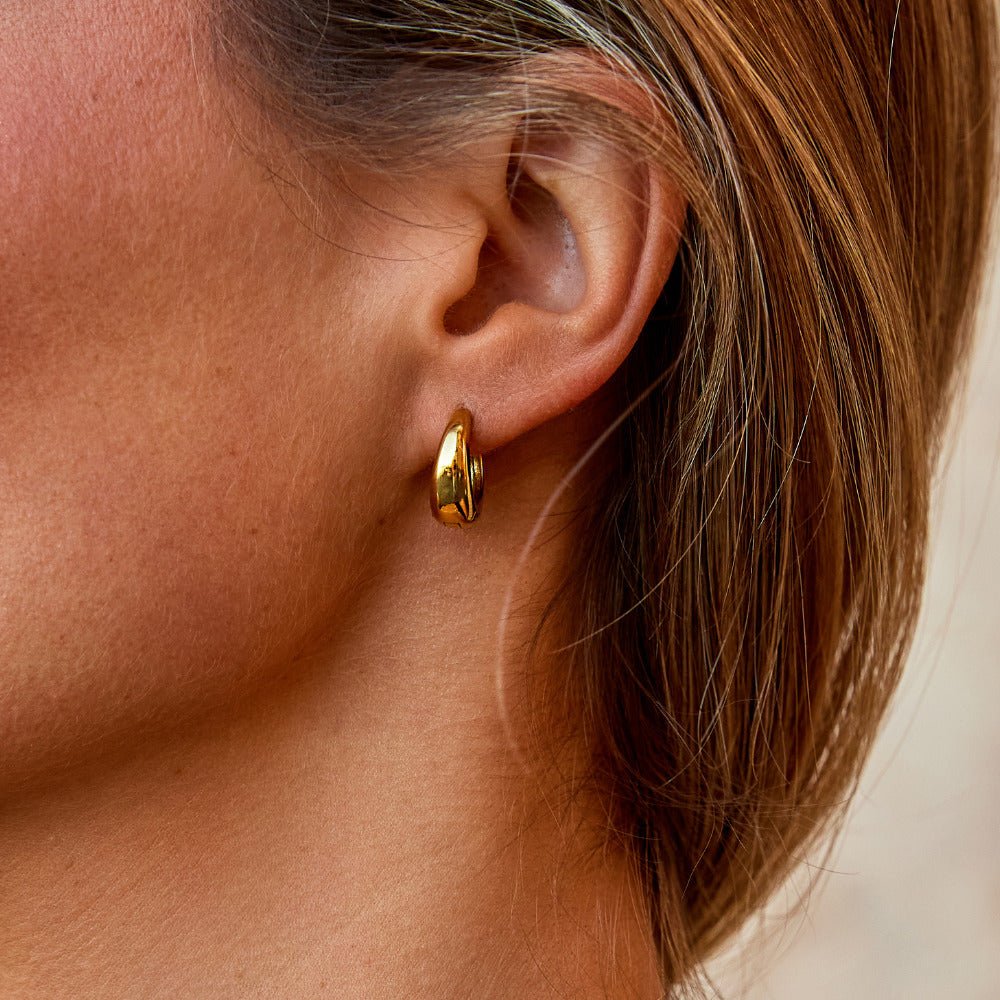 Boucles d'oreilles créoles Talia