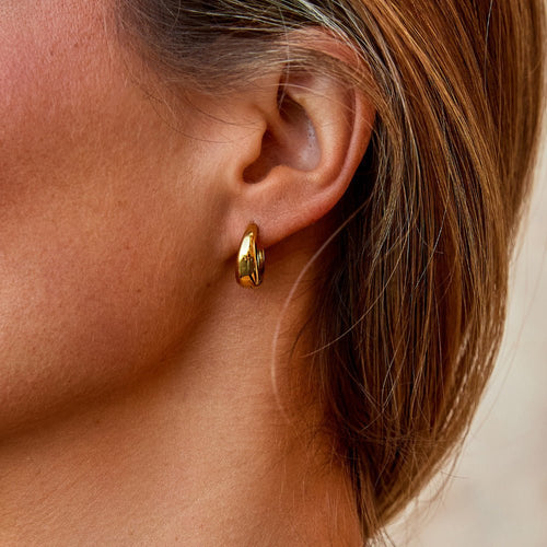 Boucles d'oreilles créoles Talia