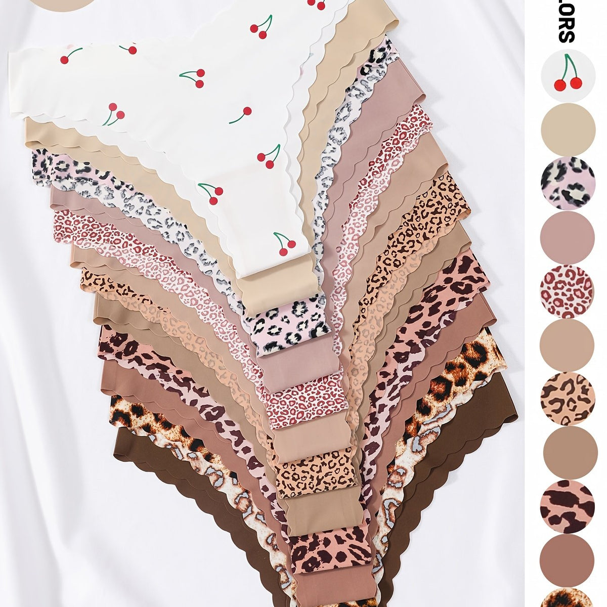 LINA™ | Pack de 12 Culottes Douces & Respirantes