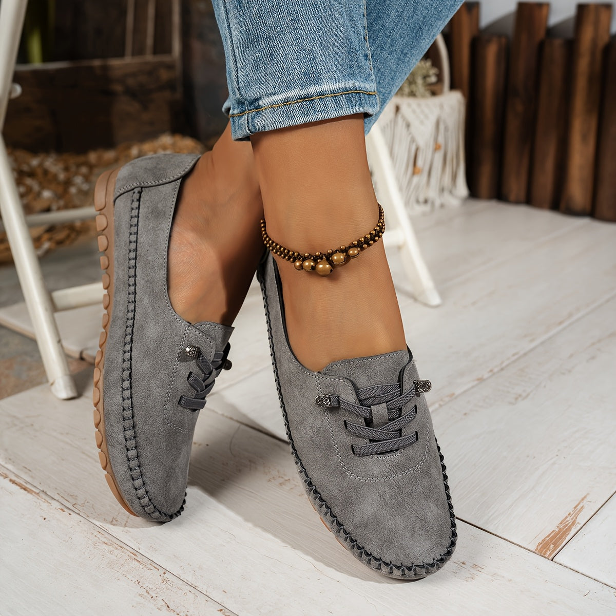 Cambrilee - Mocassins orthopédiques confortables pour femmes