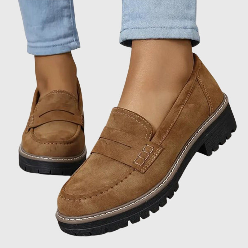 Mocassins Femme Destiny – Suède, Style Intemporel