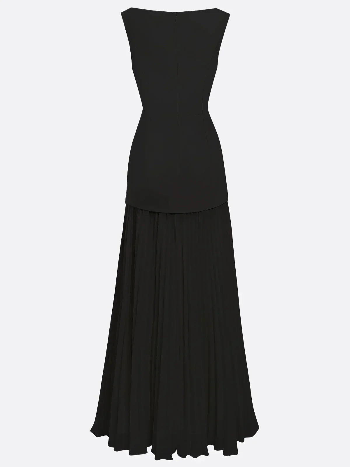 Micaela - Robe longue plissée de design