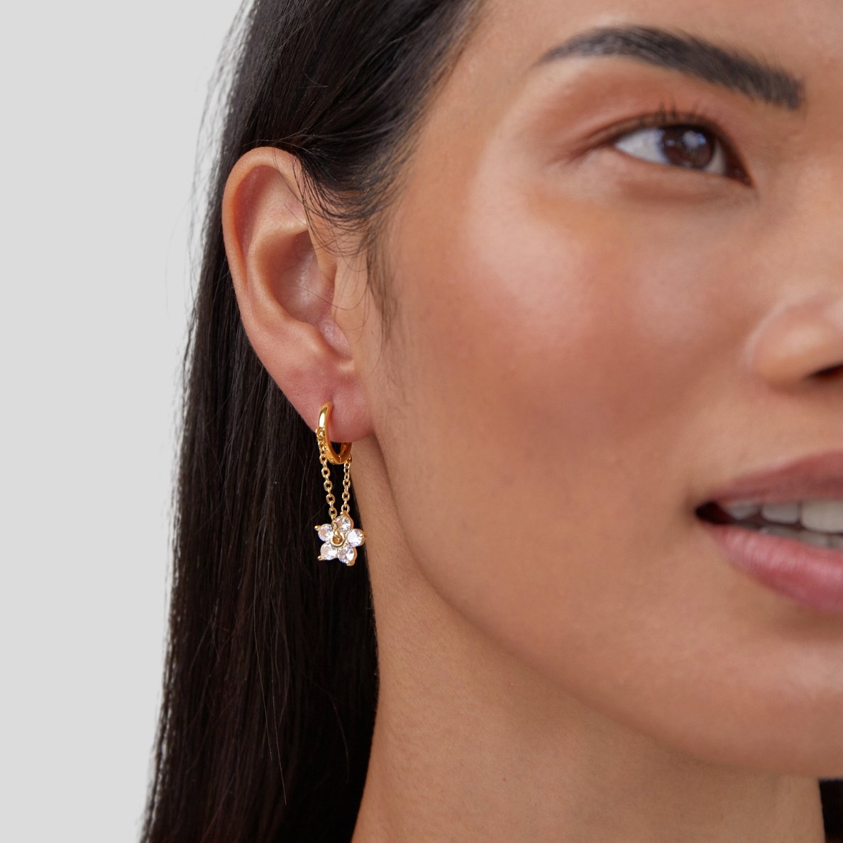 Boucles d'oreilles épanouies