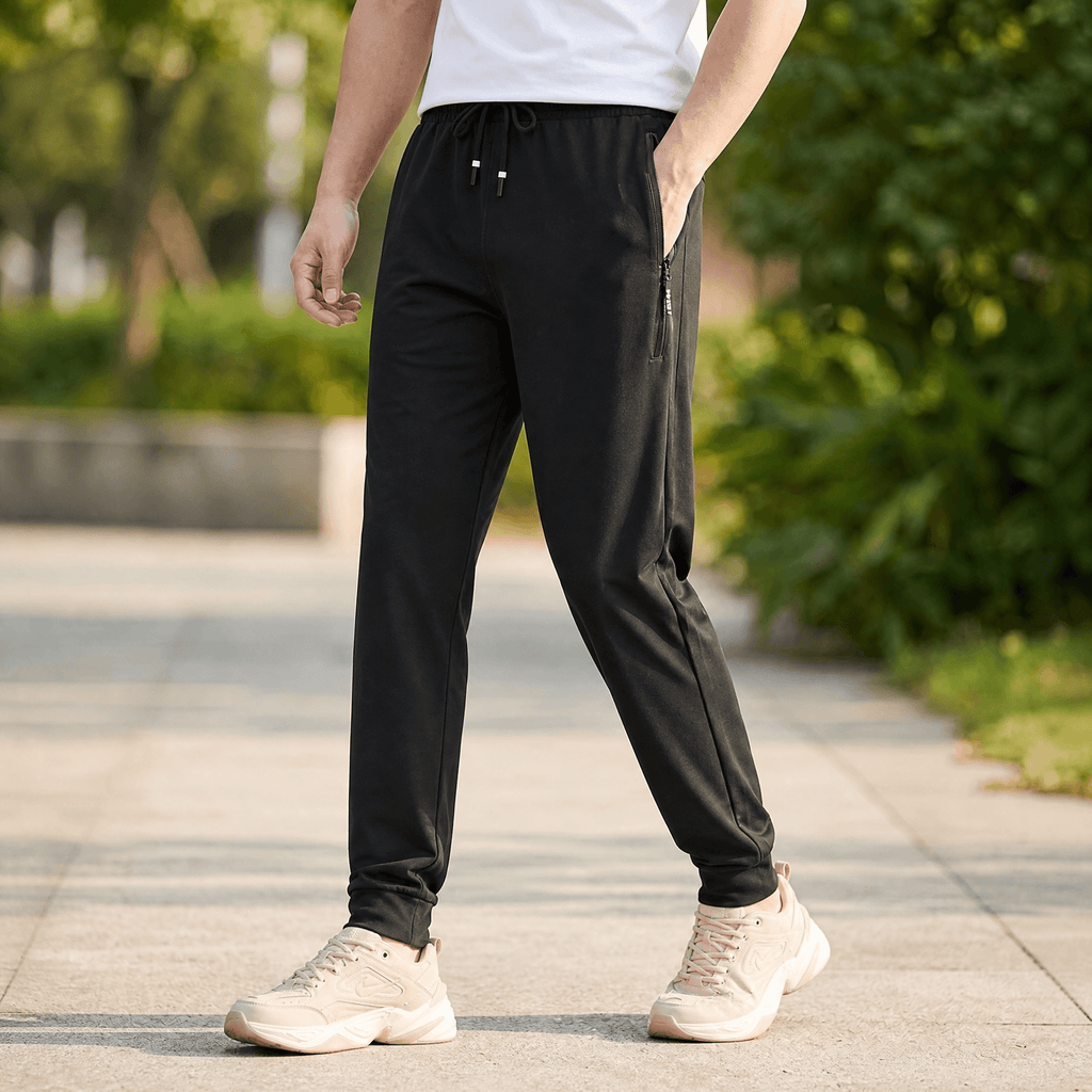 Pantalon Femme Breezeline – Soie Glacée, Décontracté et Frais