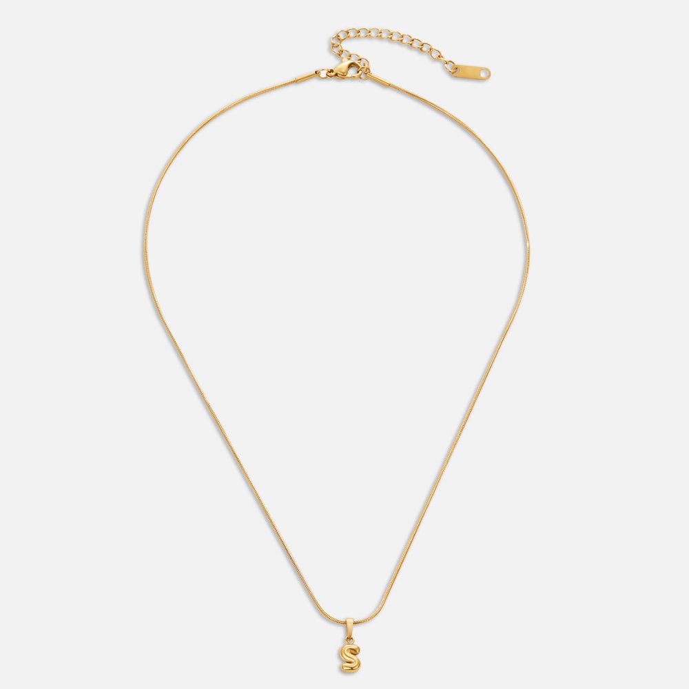 Collier Lettres Bulles