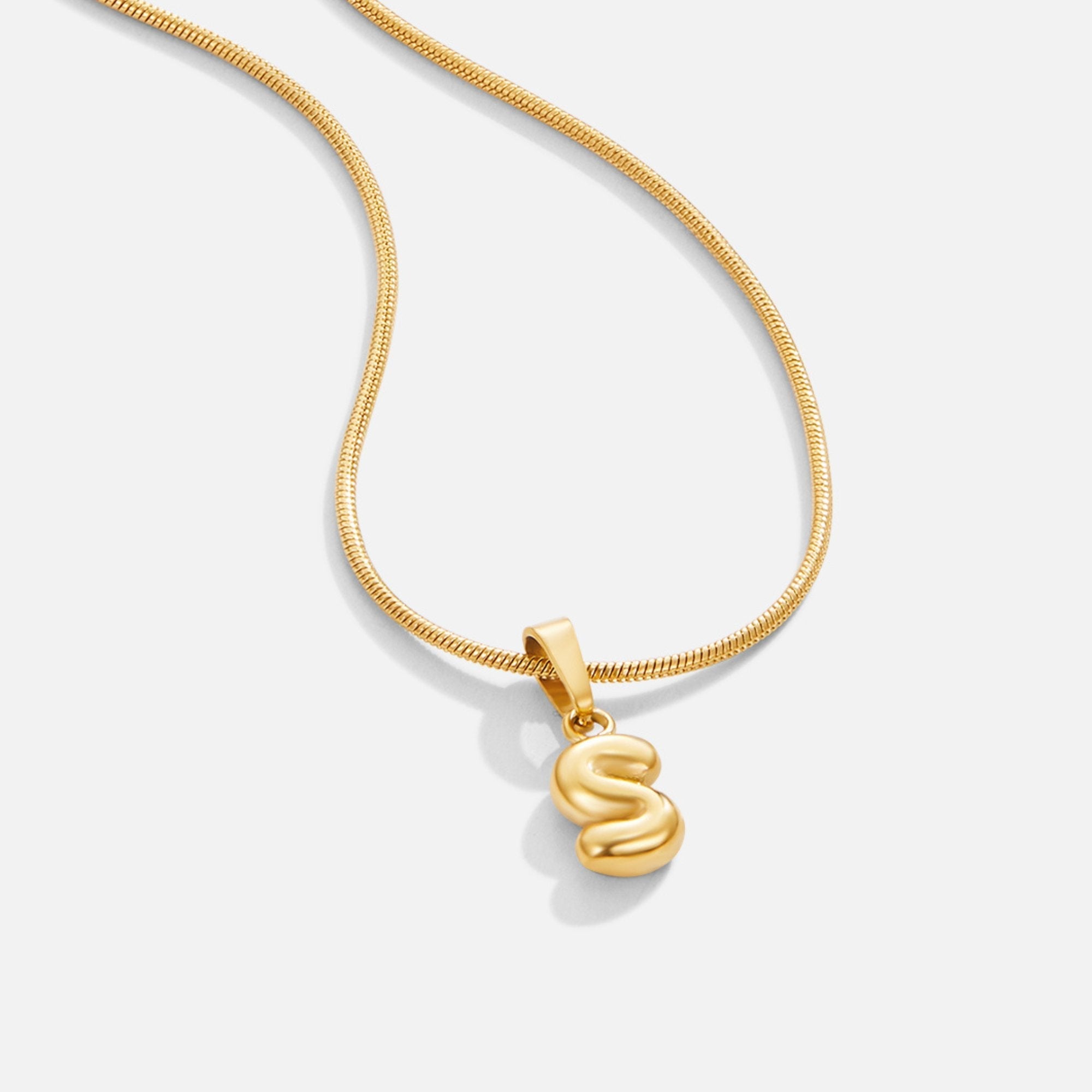 Collier Lettres Bulles