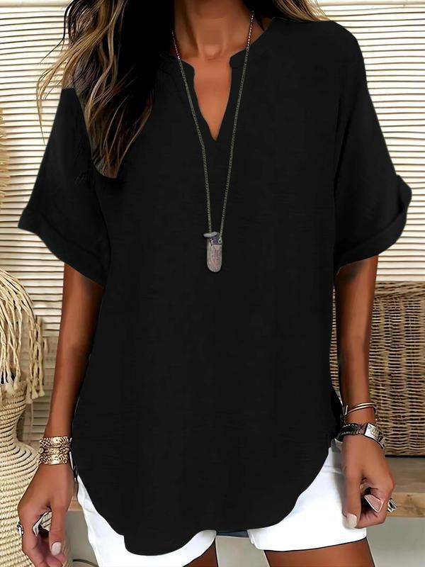 Blouse Xalina avec décolleté en V