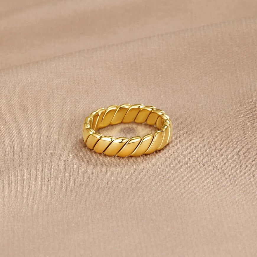 Bague infini torsadée Amelie Calira