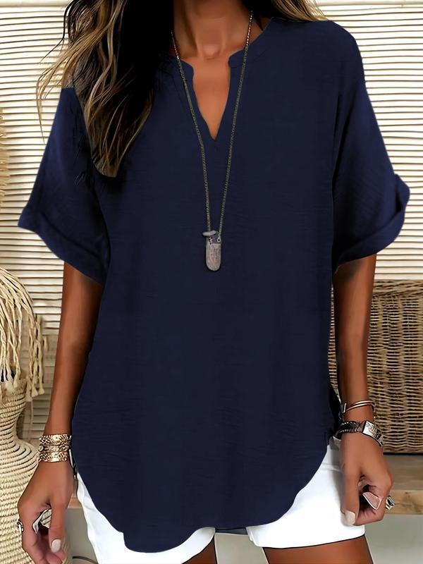 Blouse Xalina avec décolleté en V