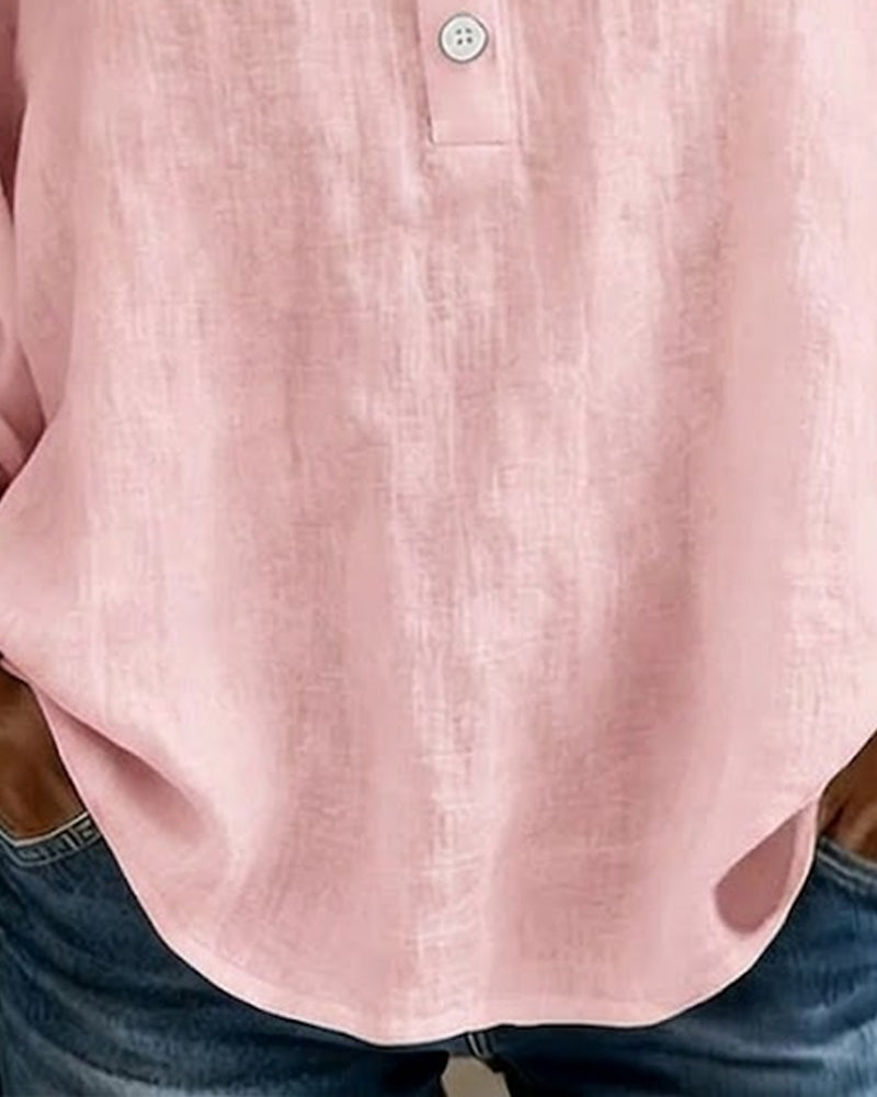Blouse en Dentelle à Col Carré avec Manches Bouffantes