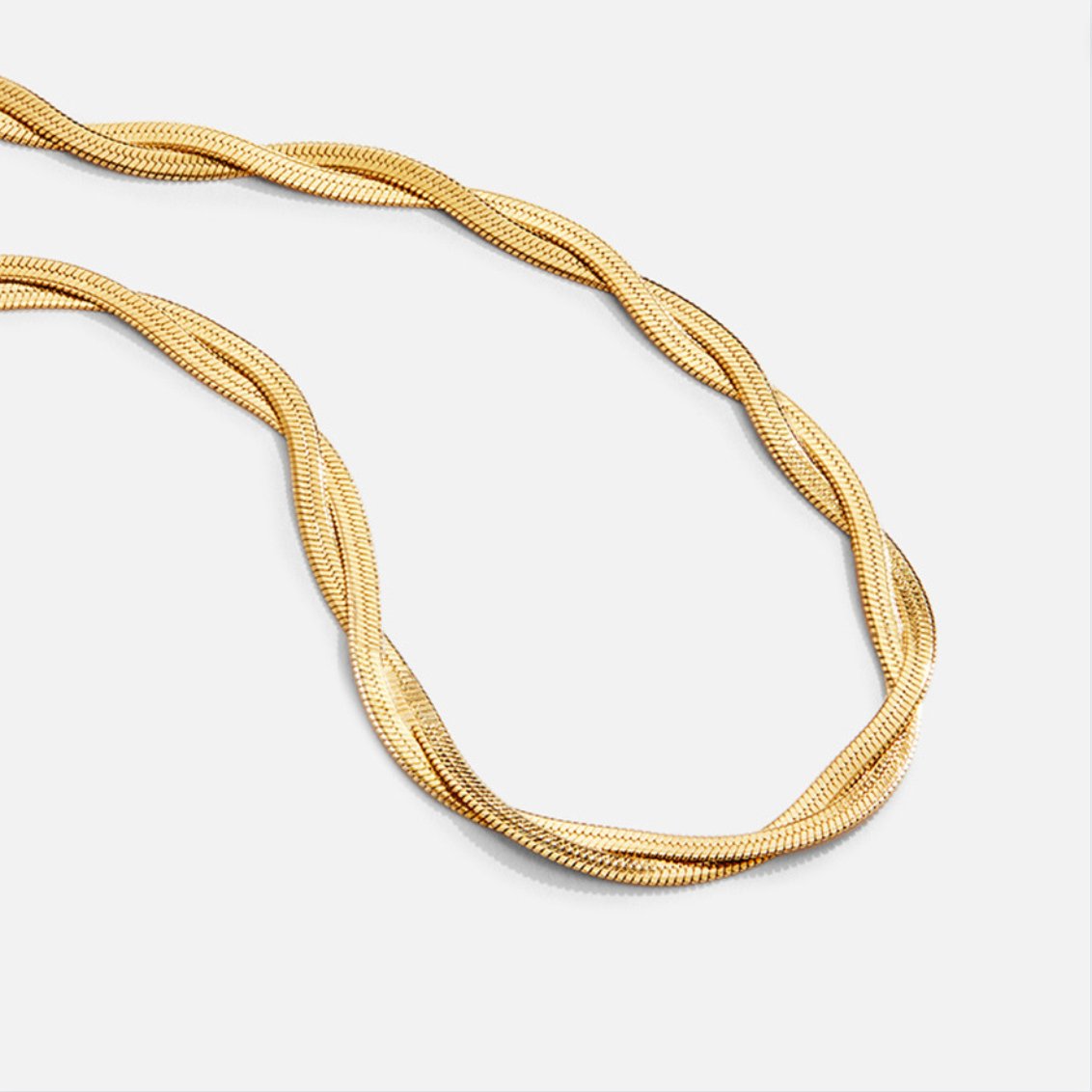 Collier chaîne torsadée Odette