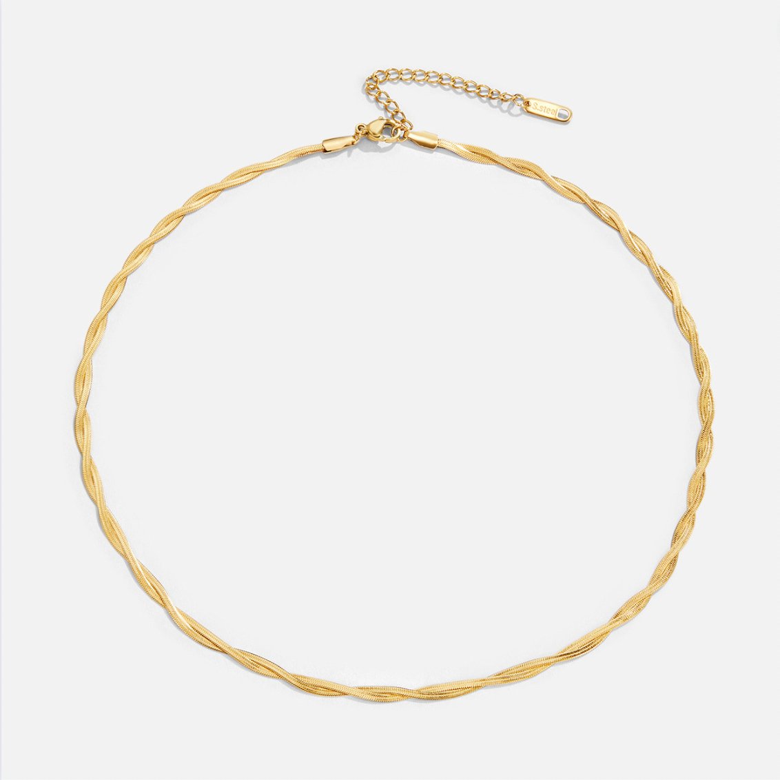 Collier chaîne torsadée Odette