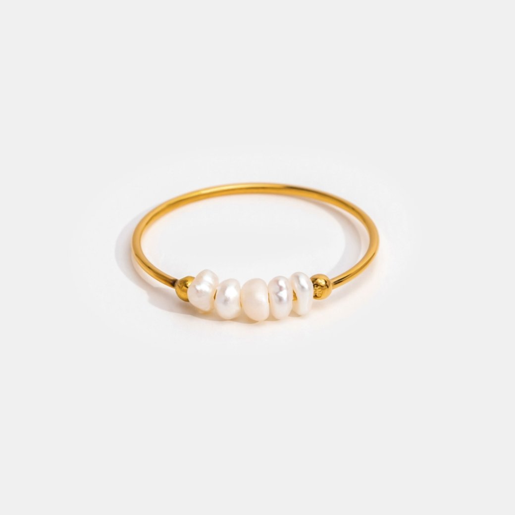 Bague Classique Perles d'Eau Douce