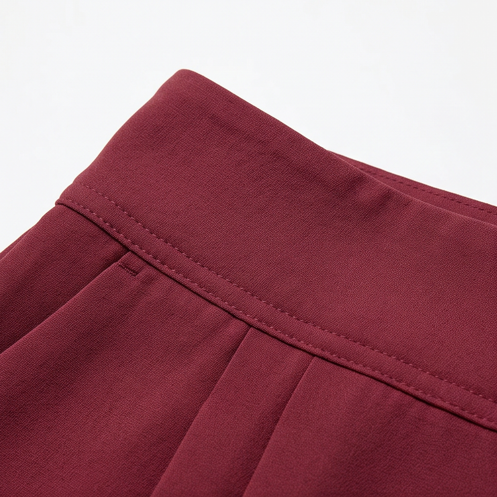 Pantalon Palazzo Femme Curvella – Plissé, Coupe Fluide