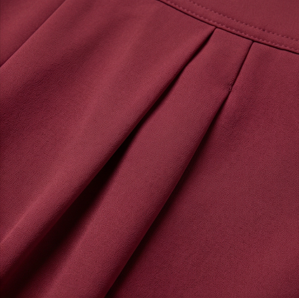 Pantalon Palazzo Femme Curvella – Plissé, Coupe Fluide