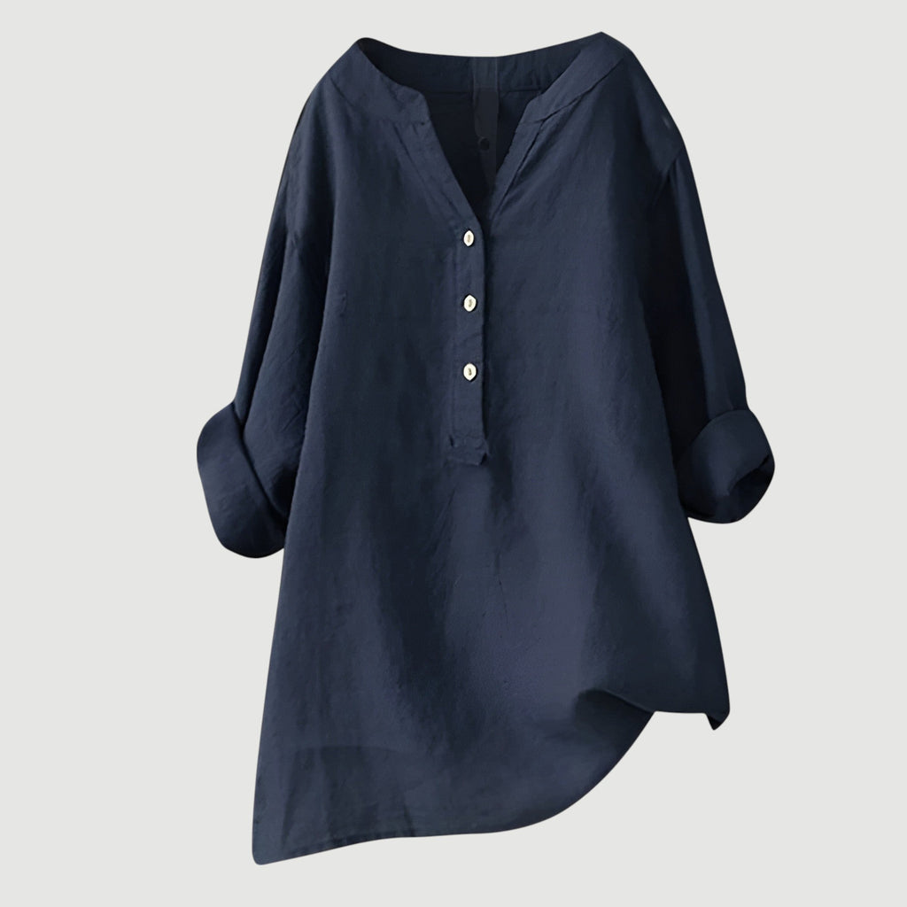 Top femme en lin léger | Style estival ample