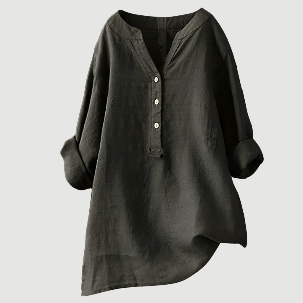 Top femme en lin léger | Style estival ample