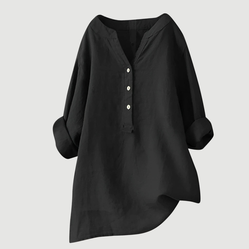 Top femme en lin léger | Style estival ample