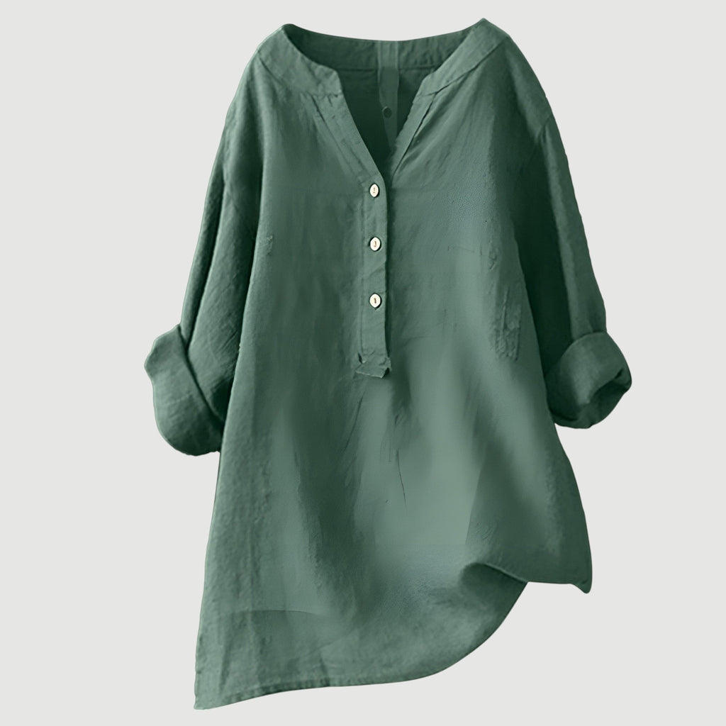 Top femme en lin léger | Style estival ample