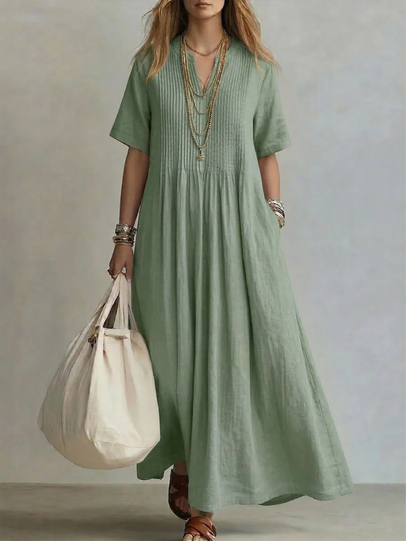 Noa - Robe plissée