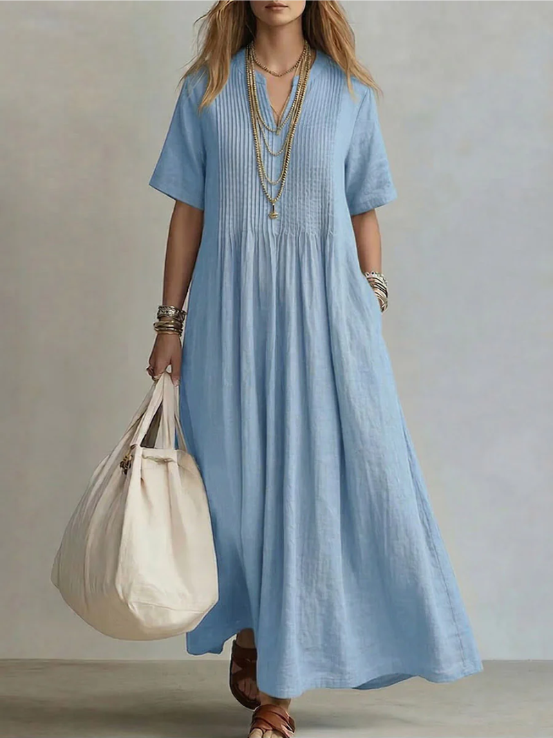 Noa - Robe plissée