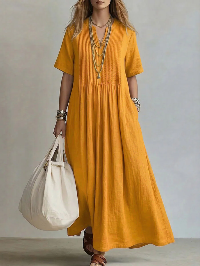 Noa - Robe plissée