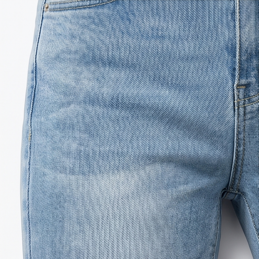 Jean Évasé Femme Denara – Déchiré, Taille Haute