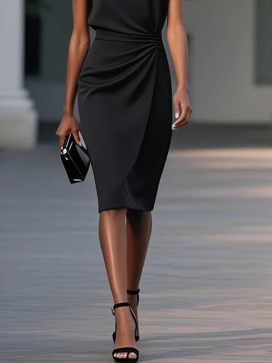 María - Robe midi de créateur