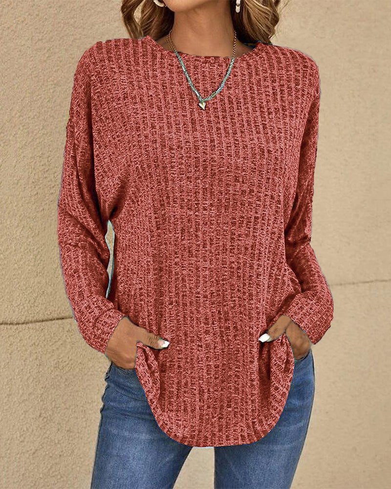 Eleonora | Pull à col rond et manches longues