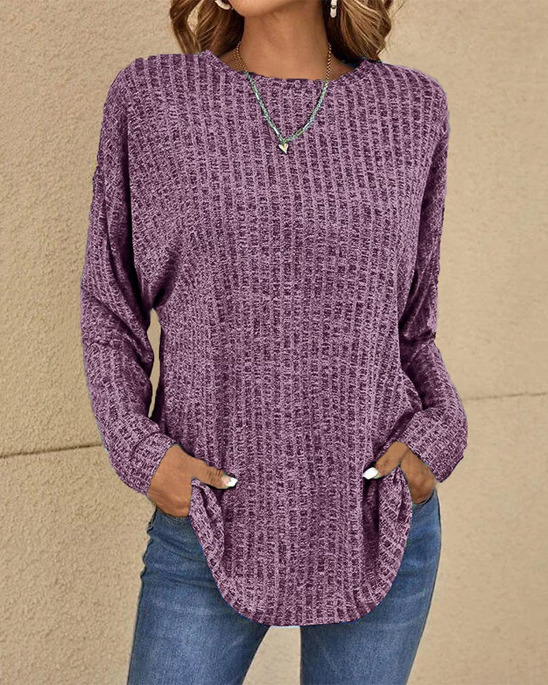 Eleonora | Pull à col rond et manches longues