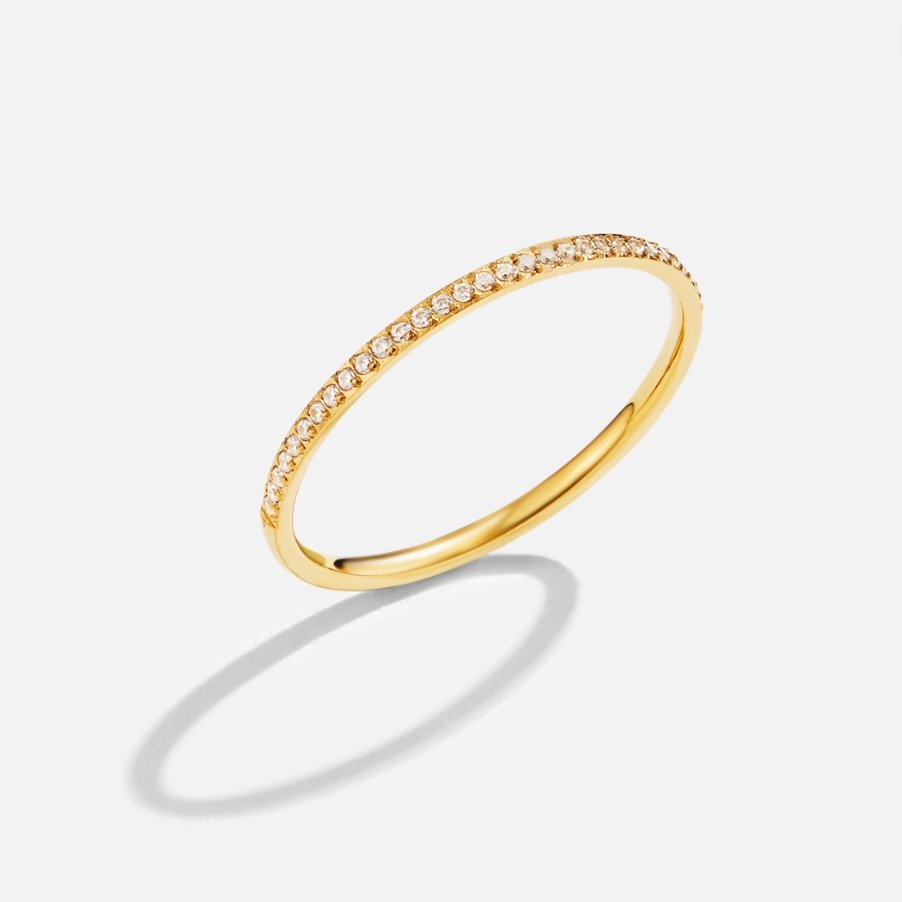 Bague Éternité en or 18 carats