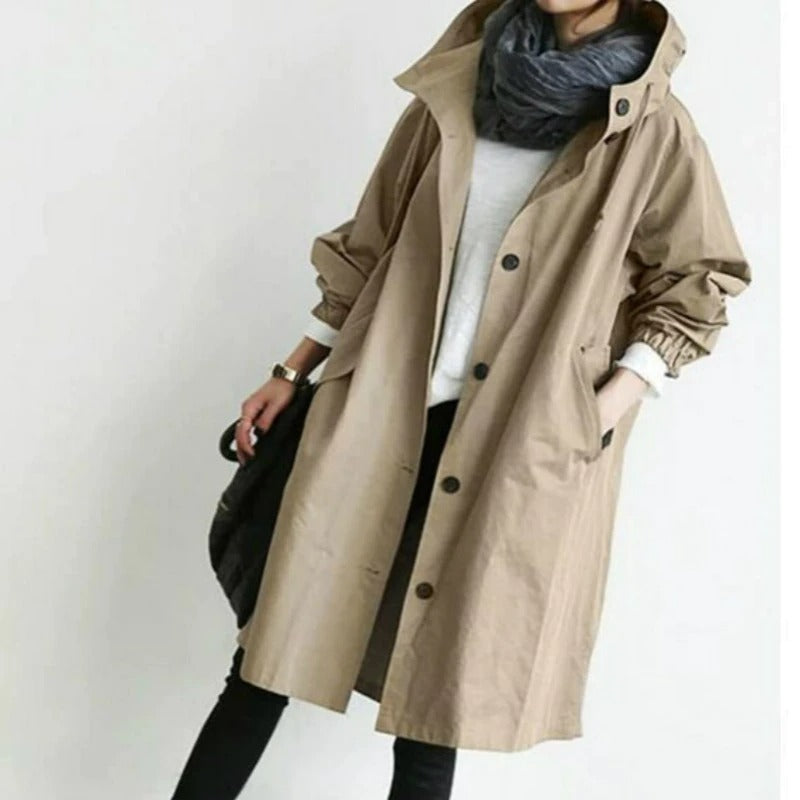 Mandy - Manteau Trench Imperméable avec Style