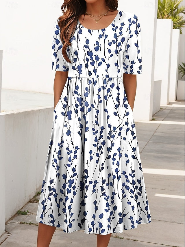 Carlyn - Midi Floral Léger
