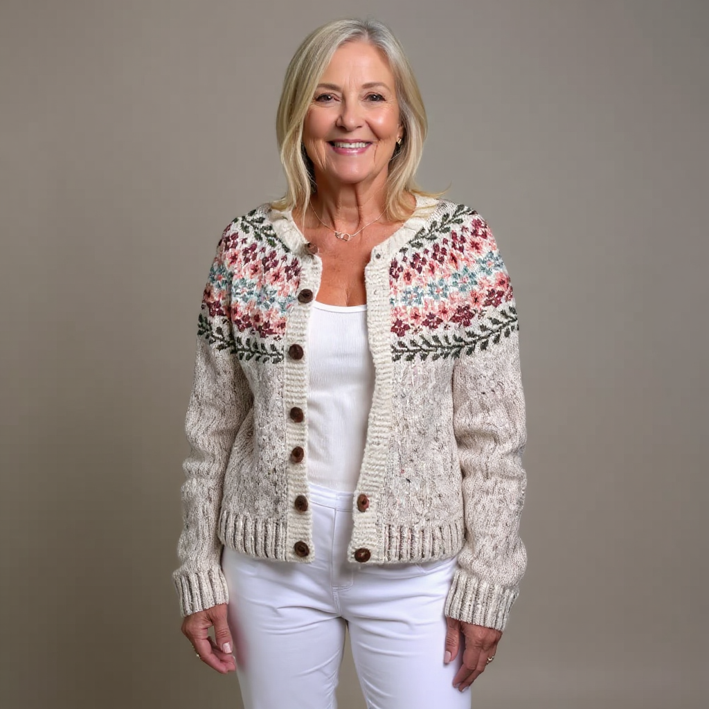 Madelyne | Cardigan Vintage Islandais