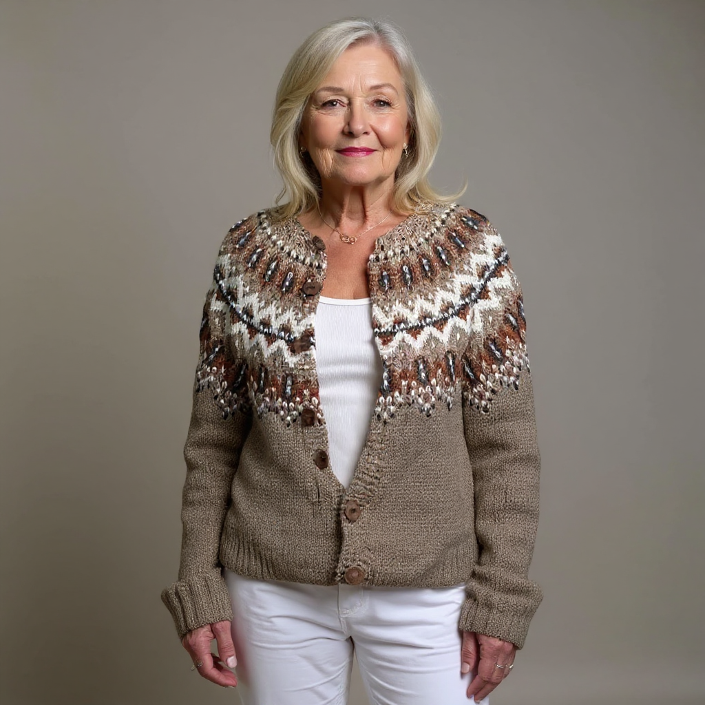 Adeline | Cardigan Vintage Islandais